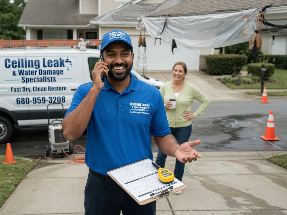 Ceiling Leak Cleanup Brawley, CA FAQs